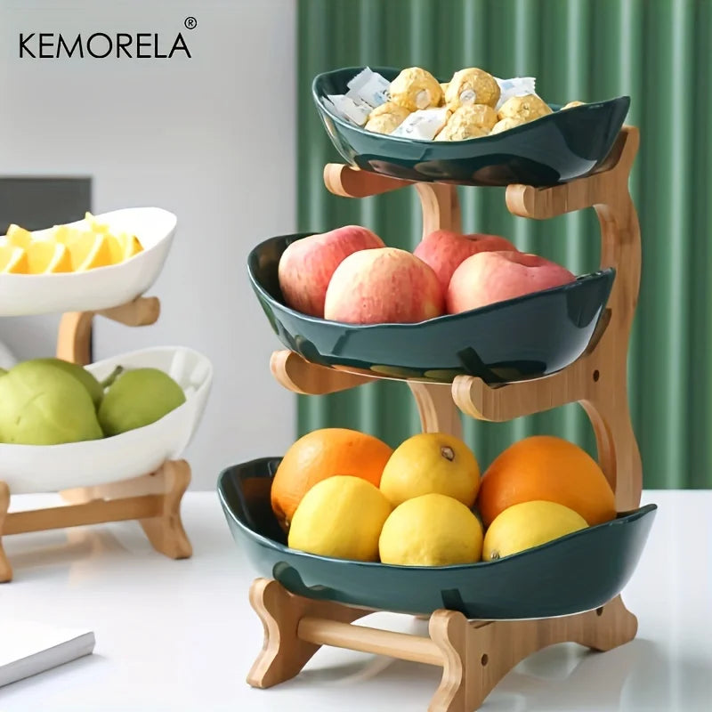 Multi-Tier Fruit and Snack Stand