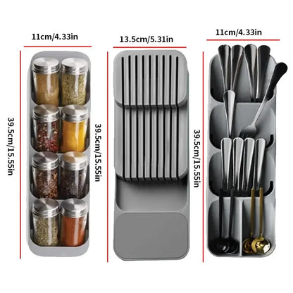 Ultimate Cutlery and Spice Drawer Organiser