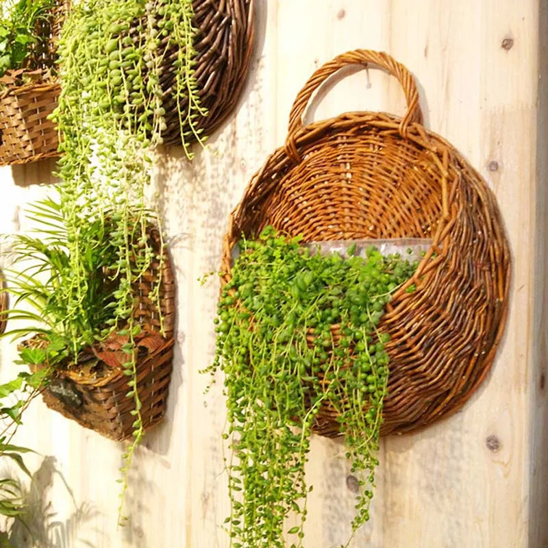 Wicker Hanging Basket