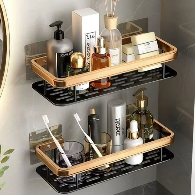 Wall-Mounted Shower Organizer for Shampoo