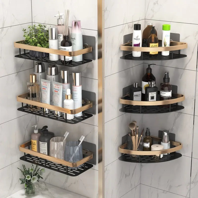 Wall-Mounted Shower Organizer for Shampoo