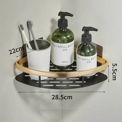 Wall-Mounted Shower Organizer for Shampoo