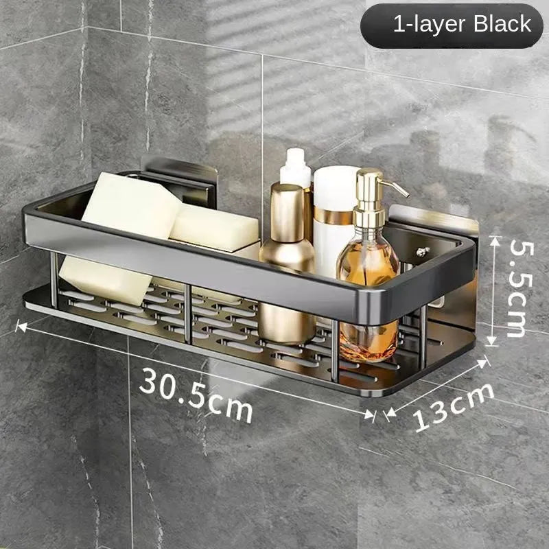 Wall-Mounted Shower Organizer for Shampoo