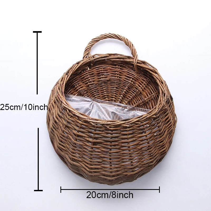 Wicker Hanging Basket